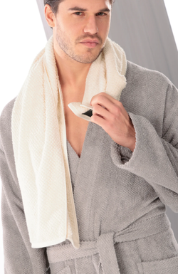 Халат мужской Cawo 5622 727 серый