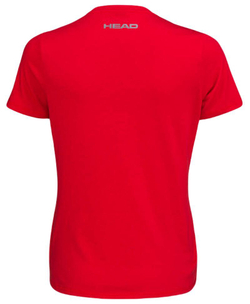 Женская теннисная футболка Head Club Lucy T-Shirt - Red