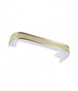 Пластиковый карниз Legrand 2-х рядный Лайн 3600 мм