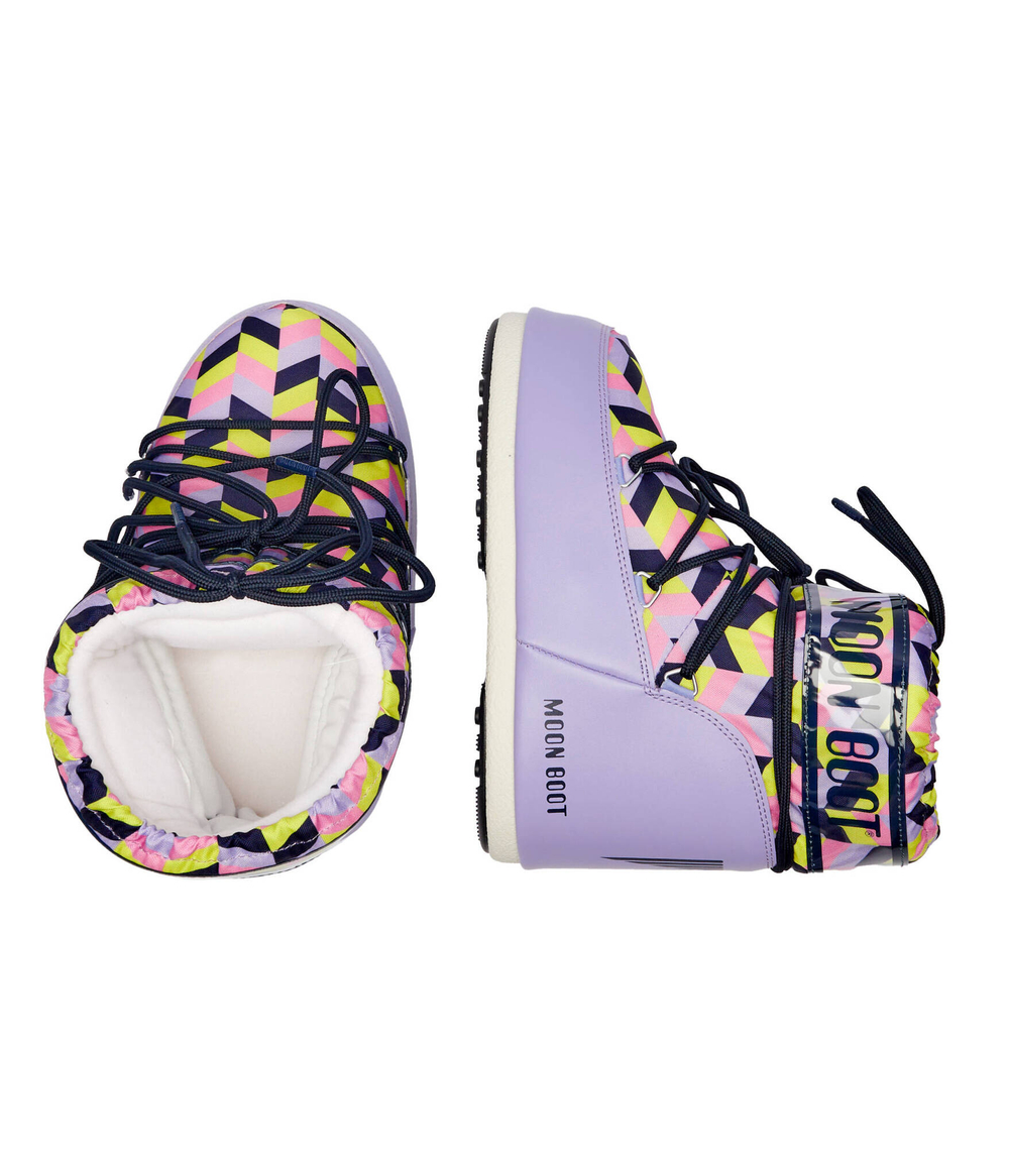 Утепленное угги LOW OPTICAL Moon Boot - лавандовый(80D1409550)
