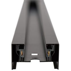 Комплект ЭРА TR-SET-200-1PT-PC BK шинопровод однофазный с профилем для натяжного потолка 2м черный | Однофазный шинопровод и аксессуары