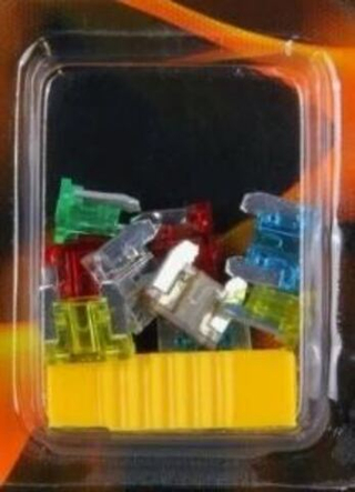 Предохранители ЕВРО  Nova Bright-fusion" (7,5А-30А) (бл10шт+пинцет) к-т 48298