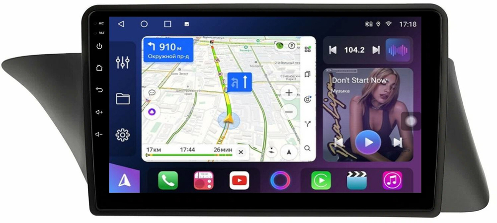 Магнитола Lexus ES200, ES250, ES350 2015-2018 (джойстик - шайба) - FarCar BM9-ES12B на Android 13, QLED, TS10, 4Гб+32Гб, CarPlay, 4G SIM-слот