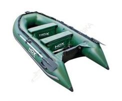 Лодка HDX CARBON 240 ( зелёный ) дерев. пол P/L