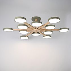 Люстра на штанге Imperiumloft TURNA Khaki TURNA-B01