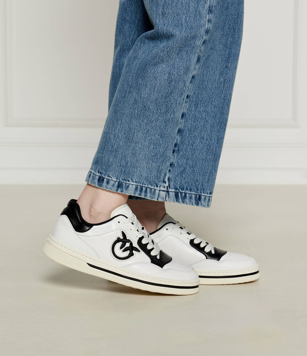 Кожаные кроссовки mandy 01 Pinko - белый(SS0049 P001)