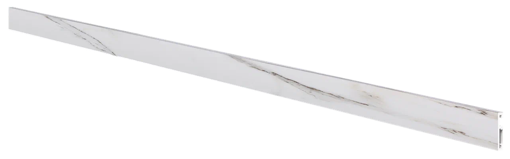 Напольный плинтус ПВХ Foresta Grace Мрамор Физи FG 010 2000х70х13 мм