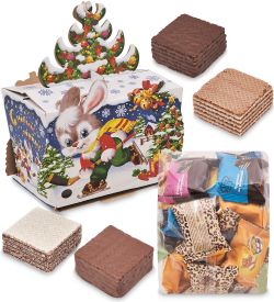 AT-116 Вафли «Новогоднее ассорти АТАГ», 300 г