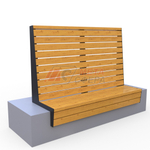 Настил на основание Noma Wall со спинкой