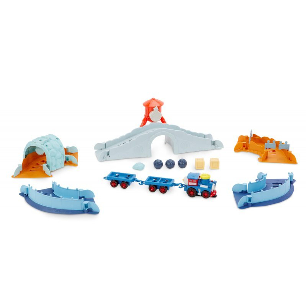 Little Tikes - локомотив Slammin &#39;Racers с вагонами Arena с поездом 649516