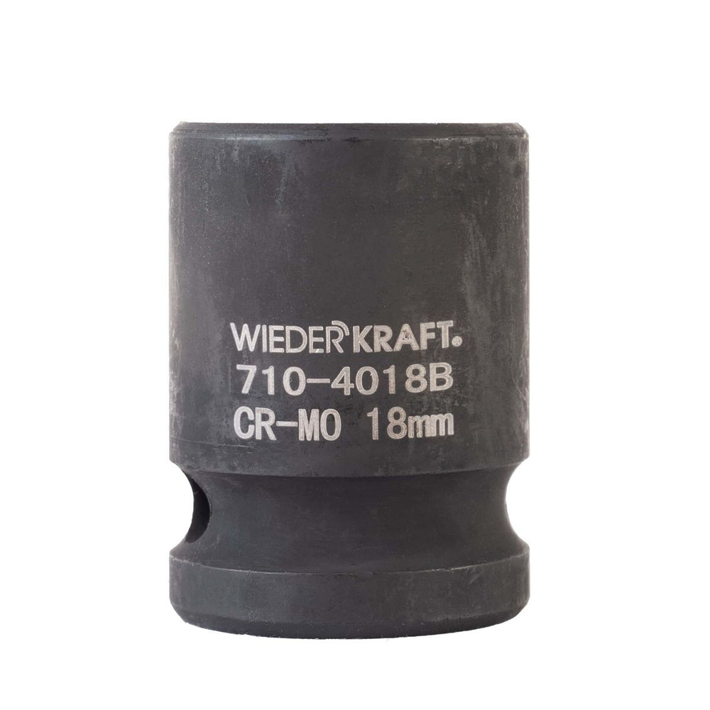 WDK-710-4018 Головка торцевая ударная 1/2", 6 граней, 18 мм