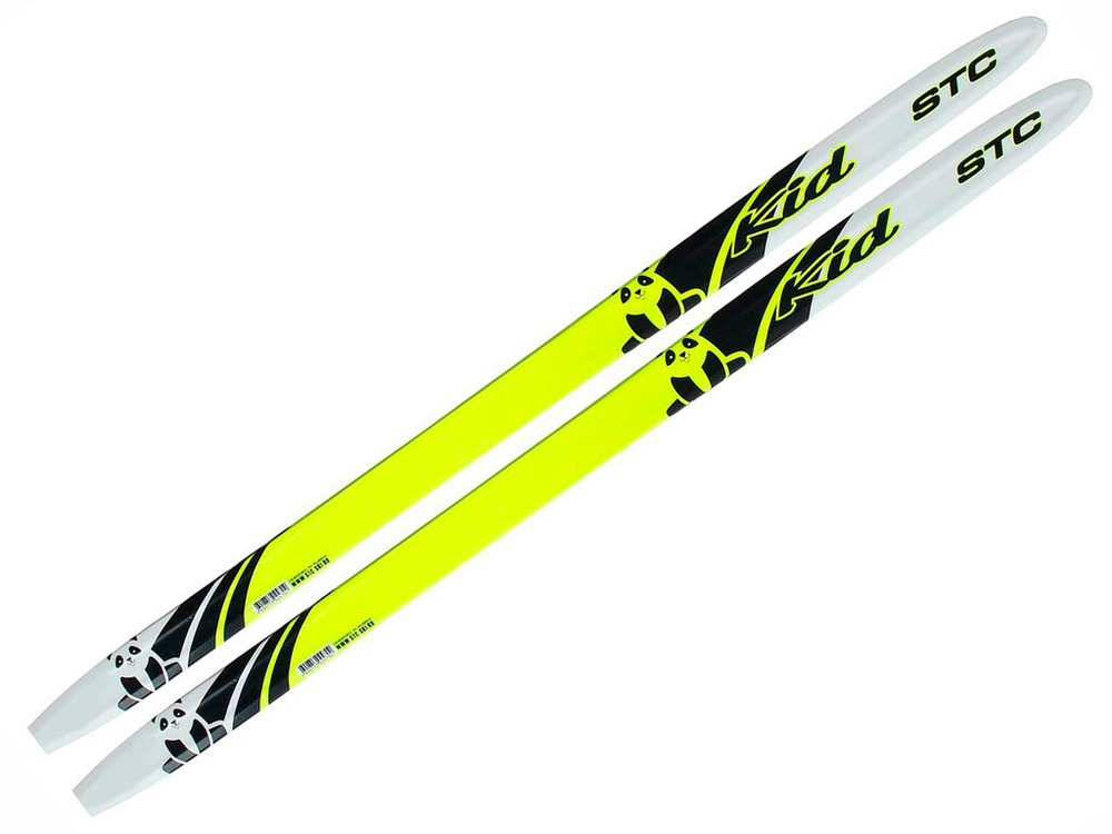 Лыжи пластиковые Бренды ЦСТ Step 140см  yellow