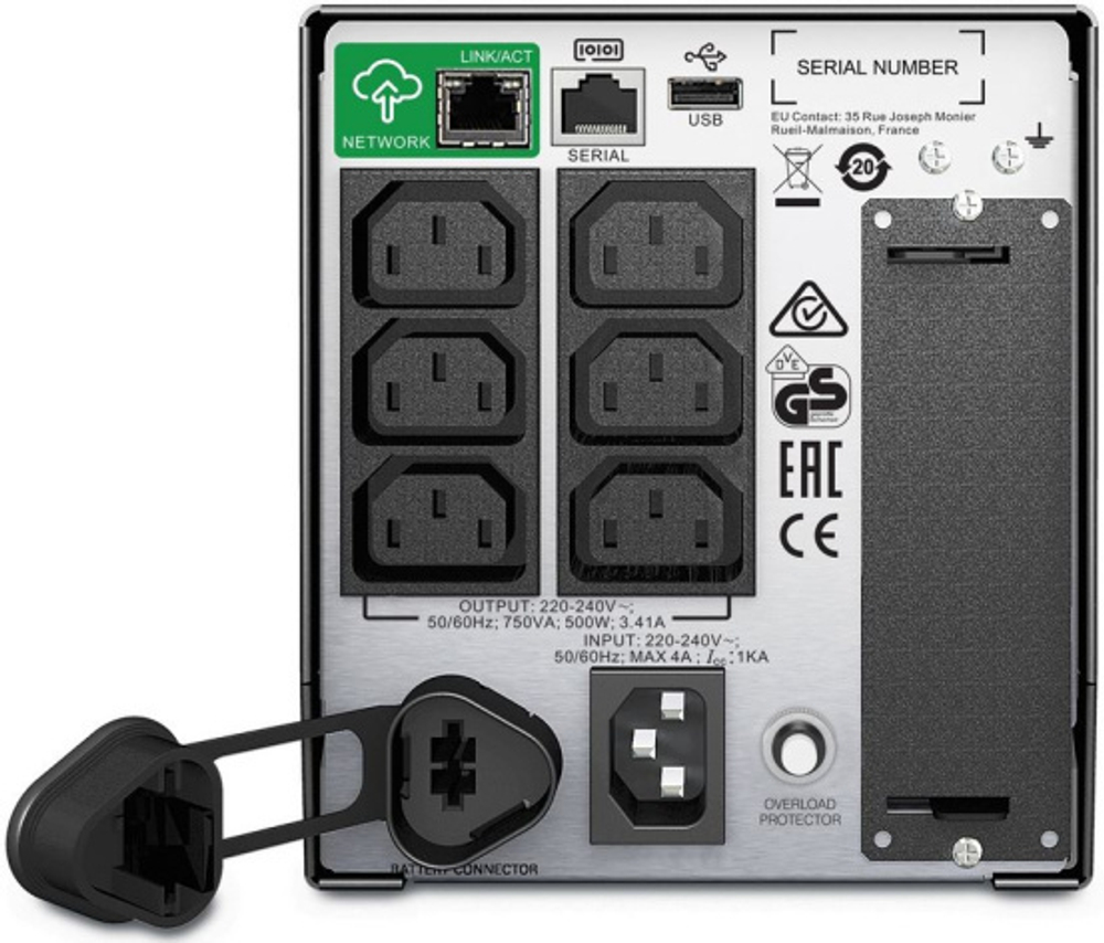 Источник бесперебойного питания APC SMT750IC