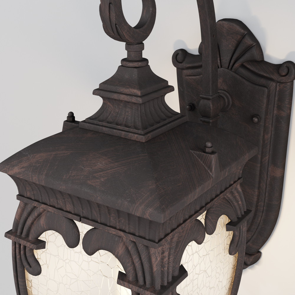 Уличный настенный светильник Outdoor O414WL-01BZ