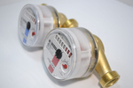 Комплект счетчиков L-110 холодной и горячей воды Itelma WFK20.D110 и WFW20.D110 Ду-15 1/2"