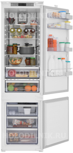 Встраиваемый двухкамерный холодильник Grundig GKIN25920