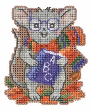 "Мышка-школьник"- МH18-2325 вышивка