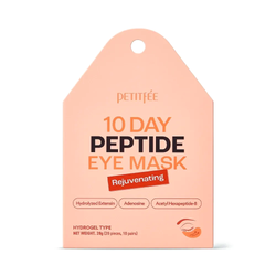 Petitfee 10 Day Peptide Eye Mask – Rejuvenating гидрогелевые патчи с пептидами и лактобактериями (10 пар)