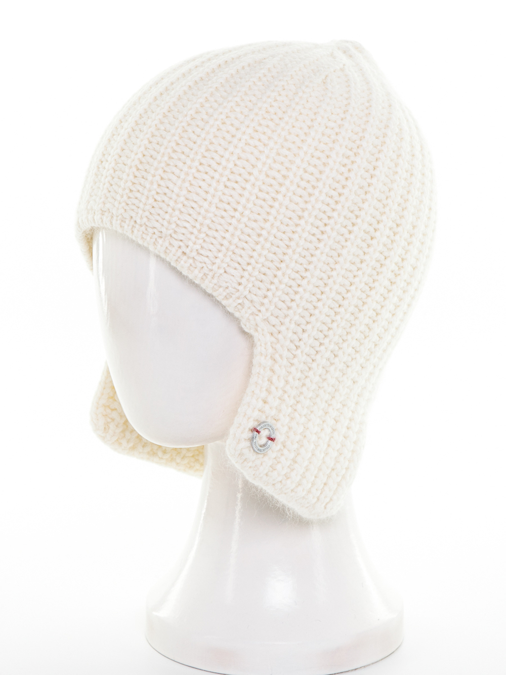 Ушанка Агава из пряжи енота