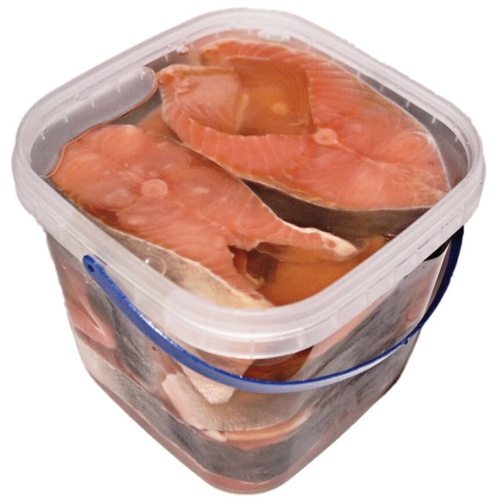 Горбуша куски в уксусном маринаде, Апшеронск, 1 кг (весовой товар)