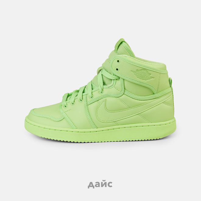 Кроссовки женские Jordan 1 Retro AJKO Billie Eilish "Ghost Green" (W)