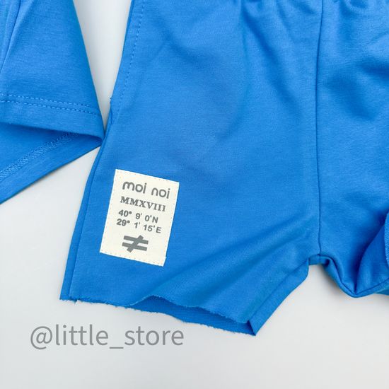 Комплект хлопковый Moi Noi, Ярко-синий