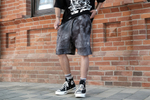 Шорты KUL'TURA Oversize "Basic" Tie Dye Черный