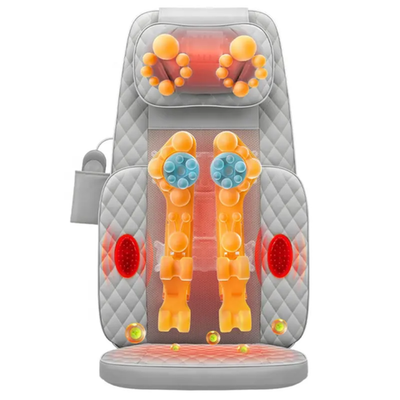 Массажная накидка с инфракрасным подогревом электрическая 3D и 4D массаж шиацу, роликовый, вибрационный для всего тела