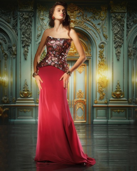 Юбка из шифона