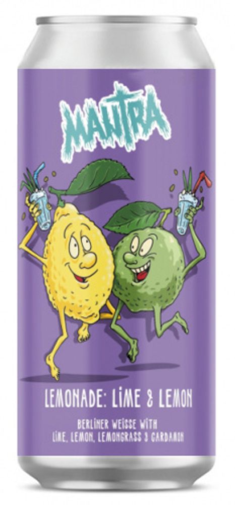 Mantra Lemonade Lime Lemon 0.5 1 930 Beerkontora