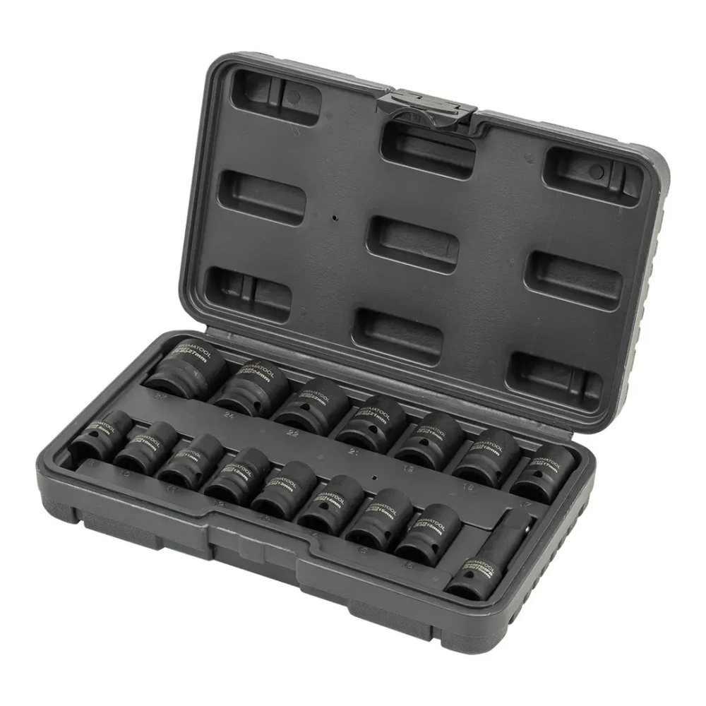 Набор головок ударных 16пр. 1/2''6pt SIGMATOOL Sigmatool-4179-5MPB