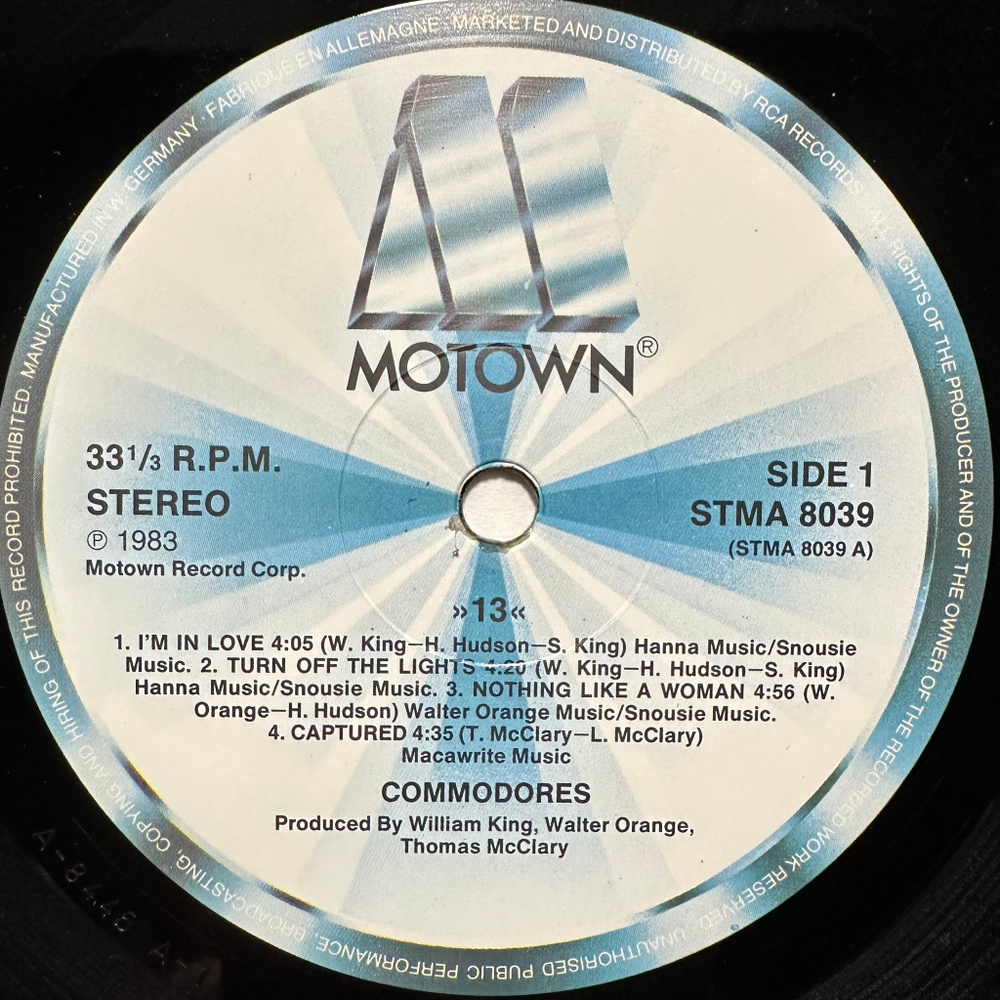 Commodores - Commodores 13 (Германия 1983г.)
