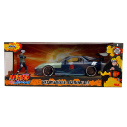 Jada Naruto - Металлическая машина 1993 Mazda RX-7 + фигурка Какаши Хатаке 3255055 / артикул   3255055  / GTIN 4006333084560