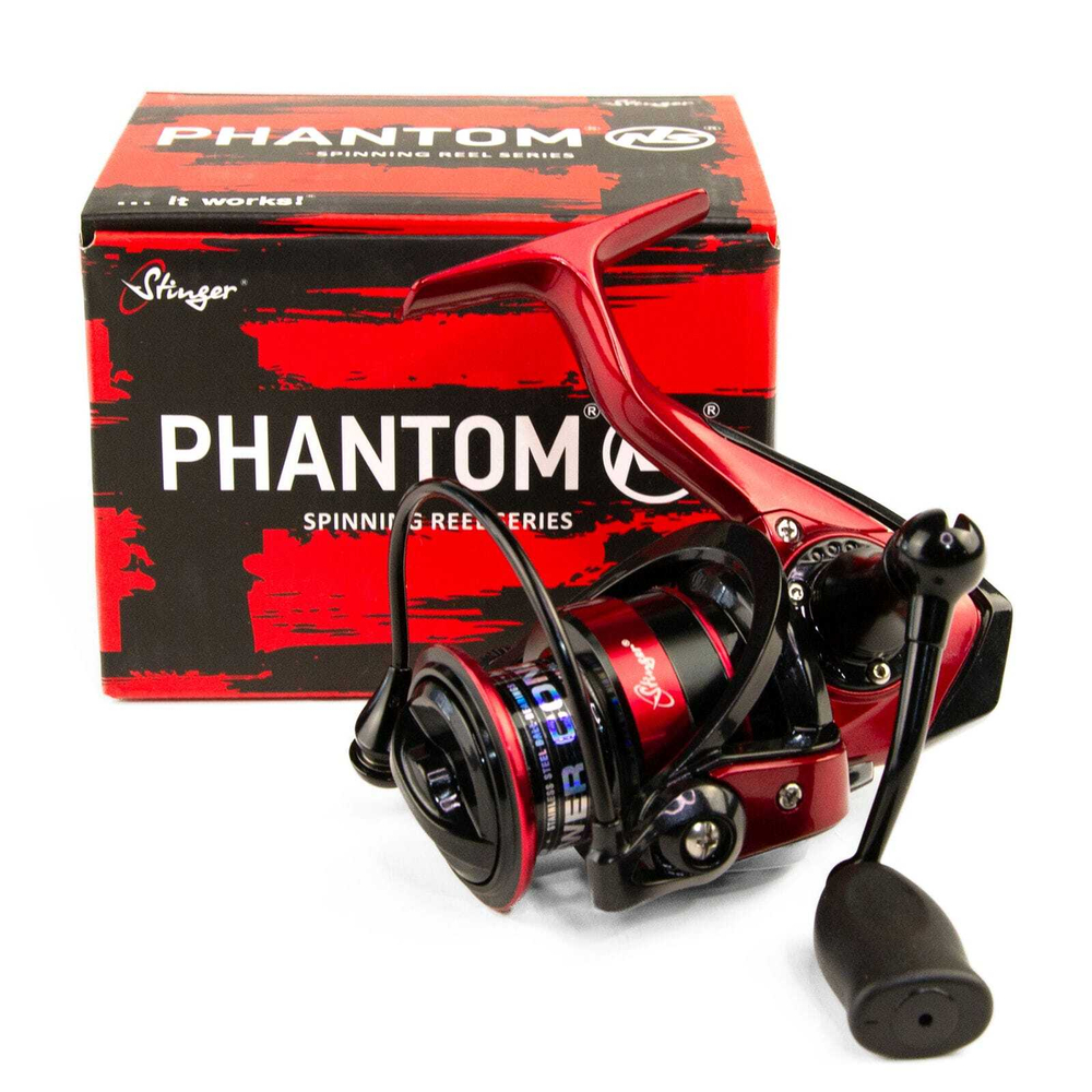 Катушка безынерционная Stinger Phantom NS 2000 (5+1BB, мет. шпуля)