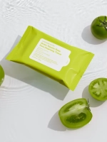 Sungboon Editor Очищающие салфетки для снятия макияжа Green Tomato Deep Pore Cleansing Tissue 10 шт