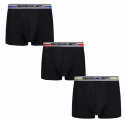 Мужские спортивные боксеры Reebok Short Sports Trunk Phineas 3P - black/multi colour