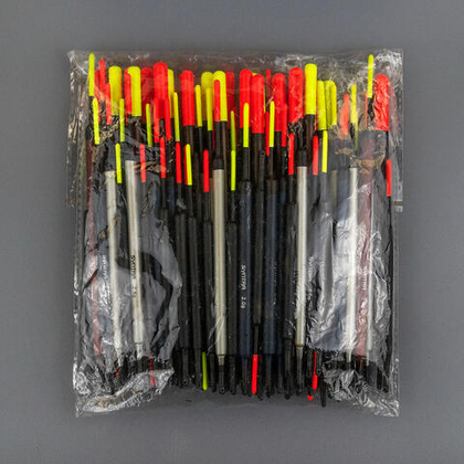 Набор поплавков (1гр, 2гр, 2.5гр, 3гр), 100+-5шт