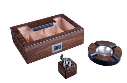 Настольный набор сигарных аксессуаров Lubinski SET-Q2769