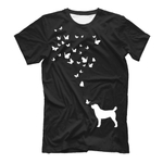 Футболка "Алабай и бабочки"