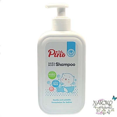 Детский шампунь для волос и тела Baby Pino Hair & Body Shampoo 0+, 350 мл.