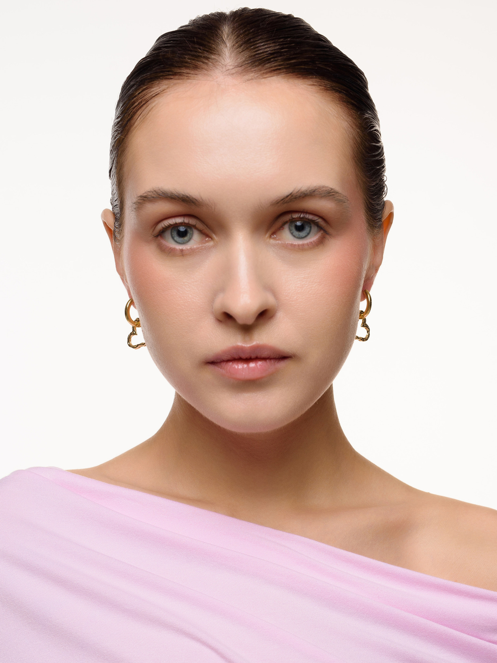 Серьги "Wood Love" Gold