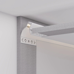 Профиль ARH-CEIL-BEVEL-EDGE-2000 WHITE (Arlight, Алюминий) 034981