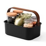 Органайзер bellwood, 29х17 см, черный/орех