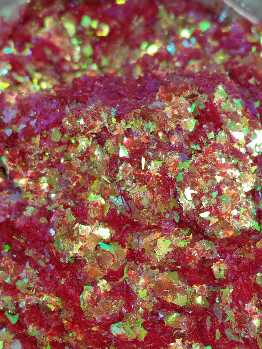 Хлопья - слюда 88709 Рубиновое золото - для литья изделий и творчества