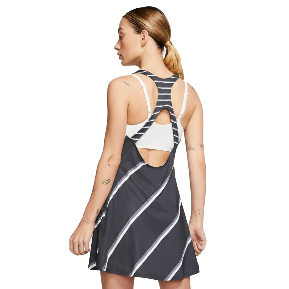 Теннисное платье Nike Court Dress PS NT - black/white/black