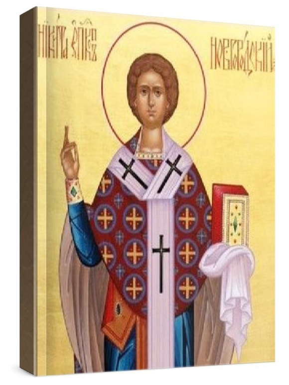 Никита Новгородский (рукописная икона)