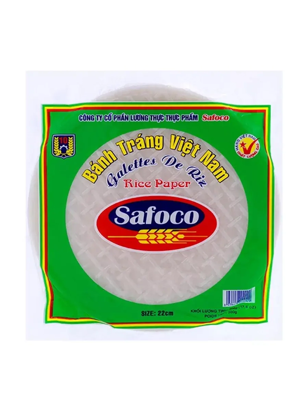 Рисовая бумага 22 см, 300г * 6 шт