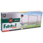 Набор тренировочный для футбола ZG270-228: ворота 108*46,5*68см, мяч 14см, насос