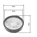 Фильтр для пылесоса патронный BORT BF-15-HEPA