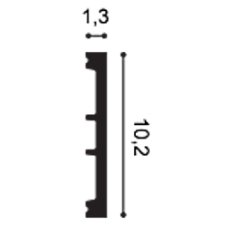 Плинтус Byblos DUROPOLYMER® SX163